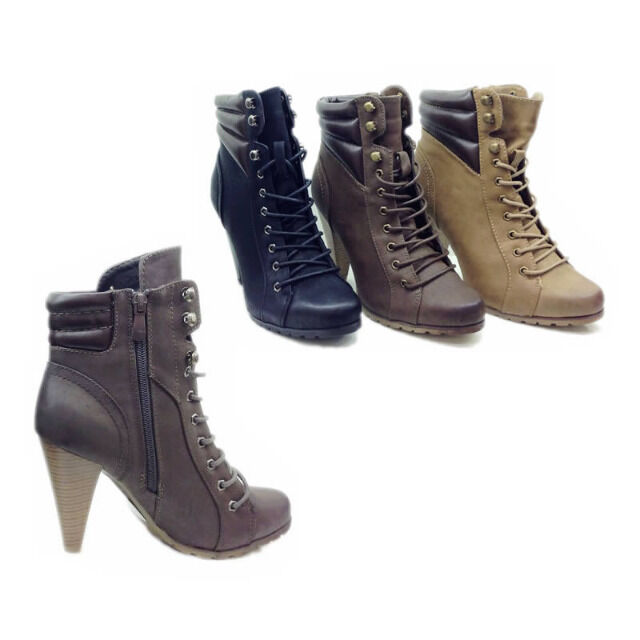 Damen Stiefeletten Stiefel Schuhe Gr. 36-41