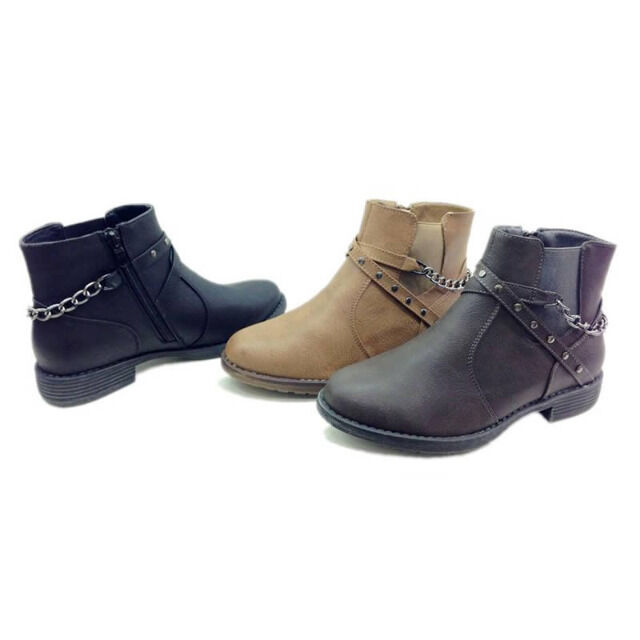 Damen Stiefeletten Stiefel Schuhe Gr. 36-41