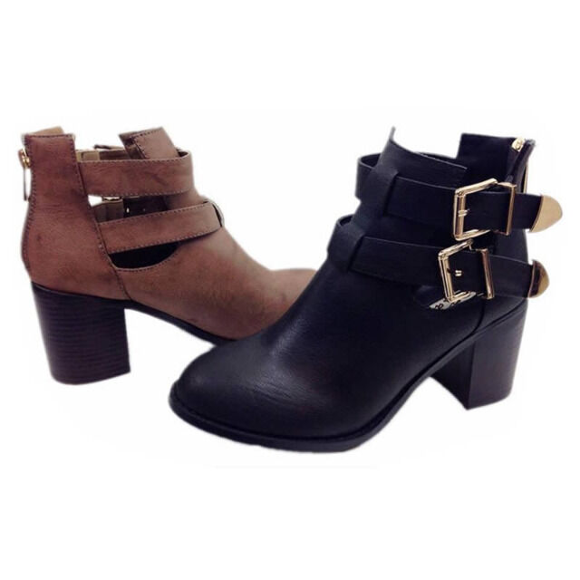 Damen Stiefeletten Stiefel Schuhe Gr. 36-41