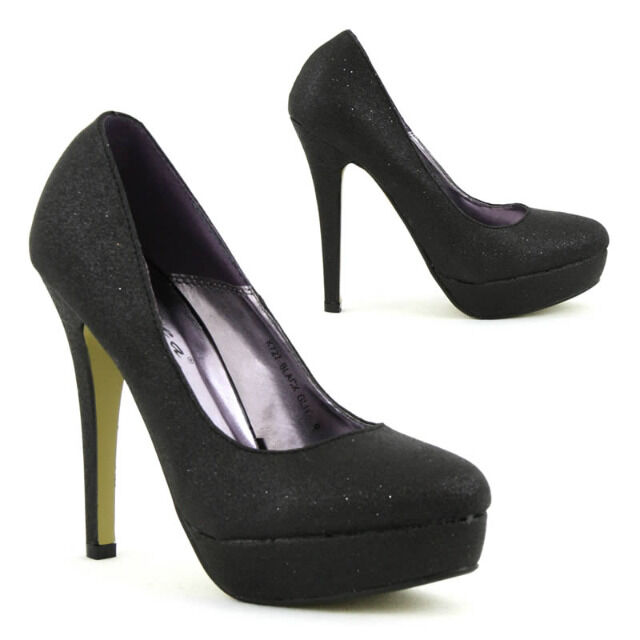Pumps High Heels Plateau Schuhe Gr. 36-41