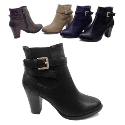 Damen Stiefeletten Stiefel Schuhe Gr. 36-41