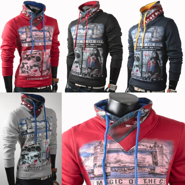 Pullover Langarm Oberteile Shirts Gr. M-XXL