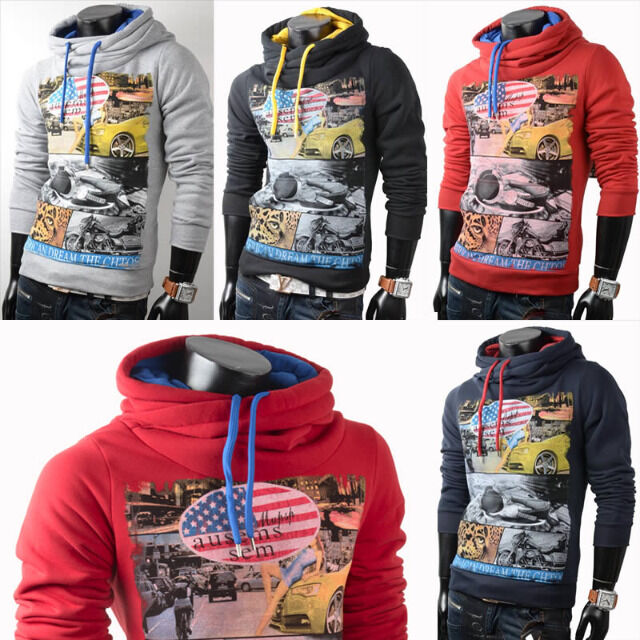 Pullover Langarm Oberteile Shirts Gr. M-XXL