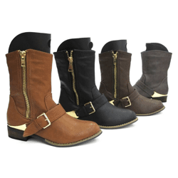 Damen Stiefeletten Stiefel Schuhe Gr. 36-41