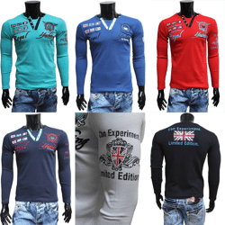 Pullover Langarm Oberteile Shirts Gr. M-XXL