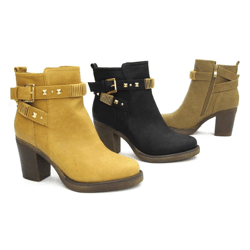 Damen Stiefeletten Stiefel Schuhe Gr. 35-40