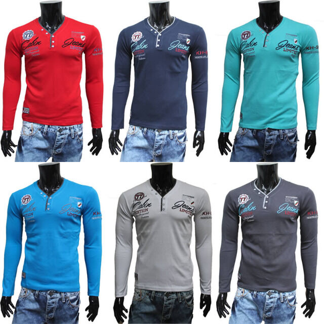 Pullover Langarm Oberteile Shirts Gr. M-XXL