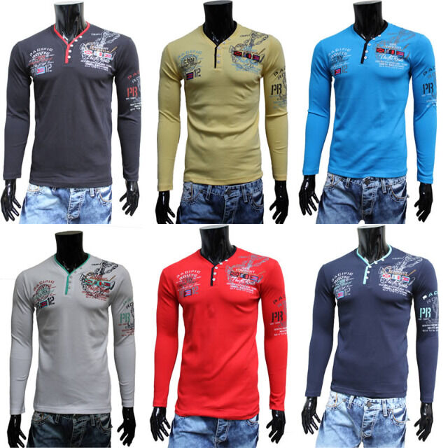 Pullover Langarm Oberteile Shirts Gr. M-XXL