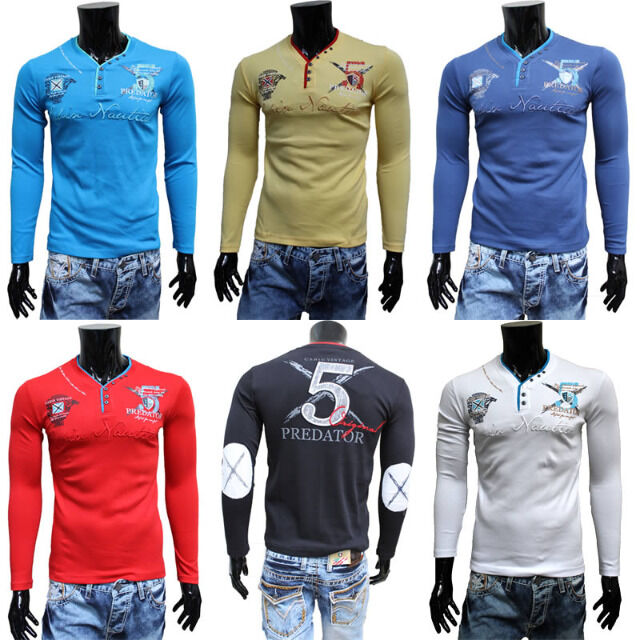 Pullover Langarm Oberteile Shirts Gr. M-XXL