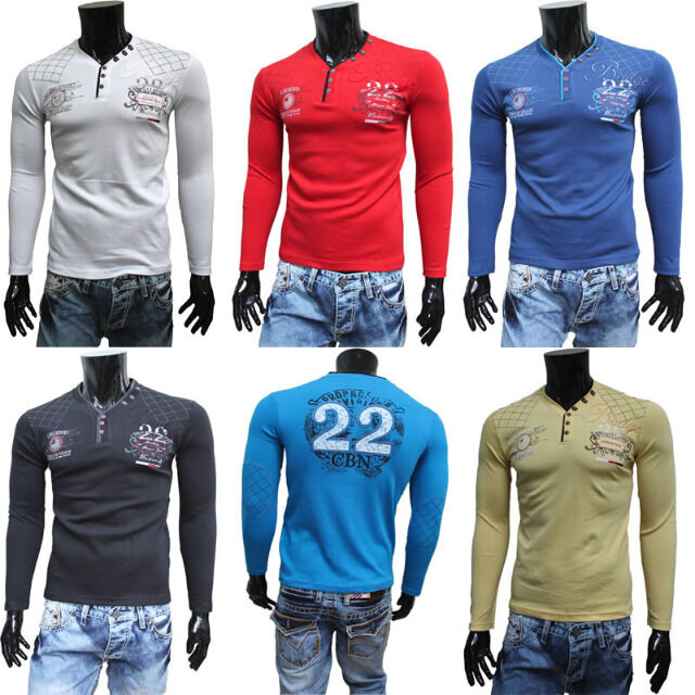 Pullover Langarm Oberteile Shirts Gr. M-XXL