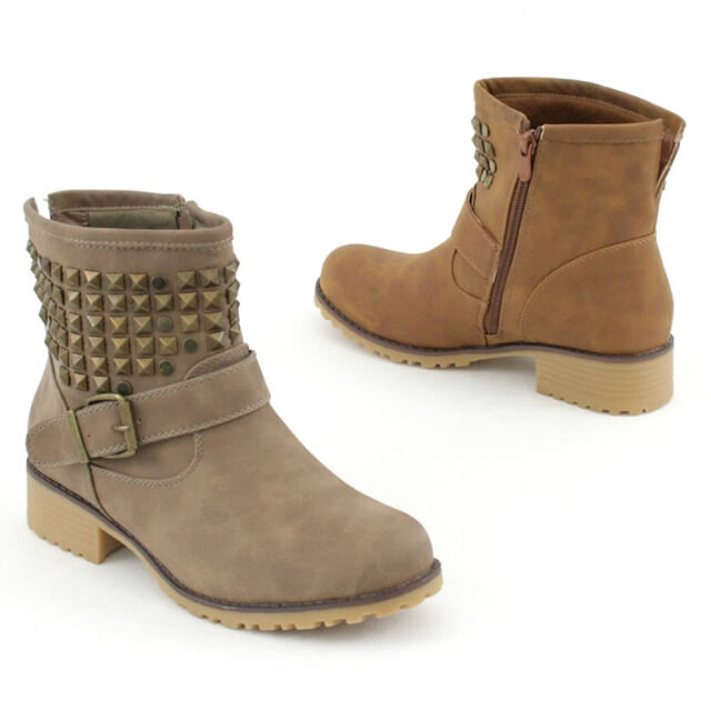 Damen Herbst Winter Boots Schuhe Gr. 36-41