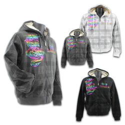 Herren Jacken Jacket Hoodie Mix Gr. S-3XL