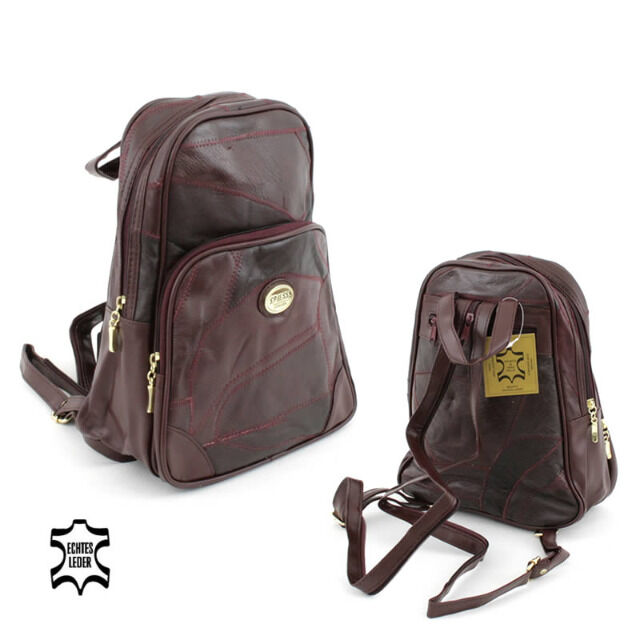 Echt Leder City Rucksack Shopper Bag