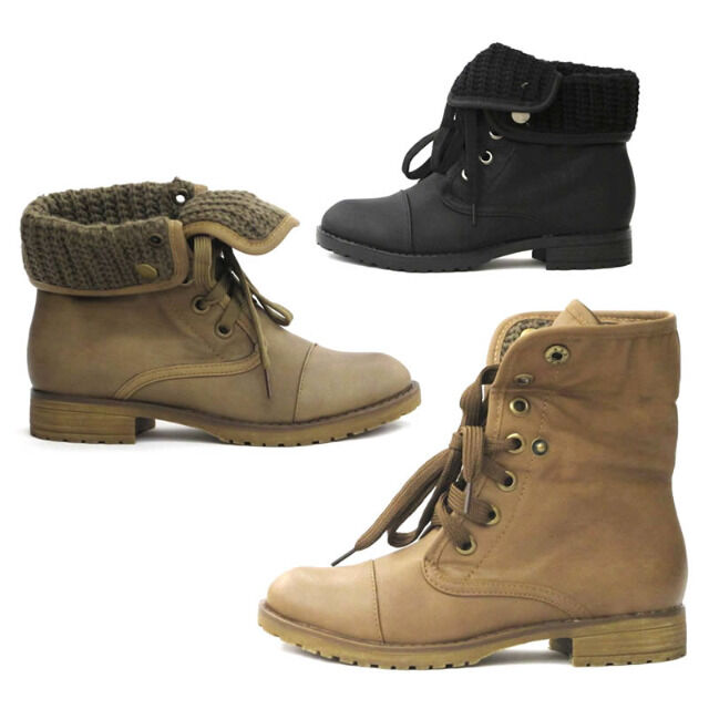 Damen Herbst Winter Boots Schuhe Gr. 36-41