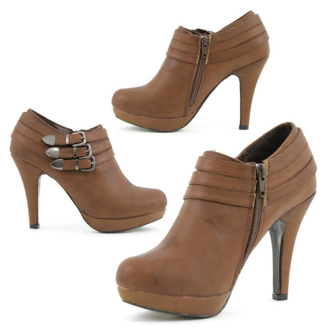 Damen Stiefeletten Stiefel Schuhe Gr. 36-41