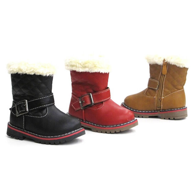 Kinder Fell Stiefel Schuhe Boots Gr. 20-25