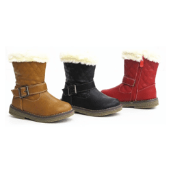 Kinder Fell Stiefel Schuhe Boots Gr. 25-30