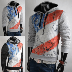 Herren Pullover Kapuzen Shirts Gr. S-XXL