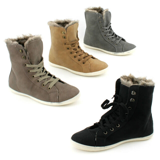 Damen Freizeit Schuhe Sneaker Boots Gr. 36-41