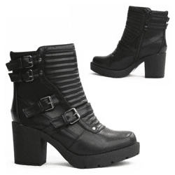 Damen Stiefeletten Stiefel Schuhe Gr. 35-40