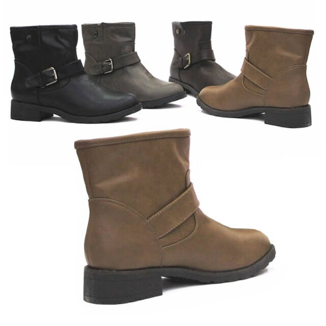 Damen Stiefeletten Stiefel Schuhe Gr. 36-41