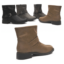 Damen Stiefeletten Stiefel Schuhe Gr. 36-41