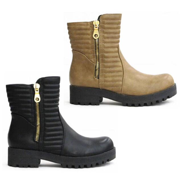 Damen Stiefeletten Stiefel Schuhe Gr. 36-41