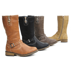 Kinder Mädchen Stiefel Schuhe Boots Gr. 33-38