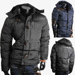 Herren Winter Kapuzen Jacken Gr. M-XXL