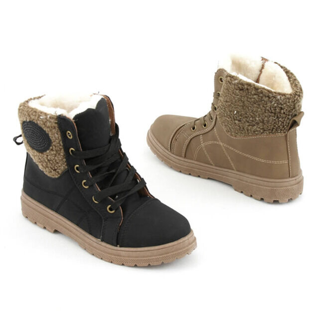 Women's fall winter fur shoes boots size 36-41