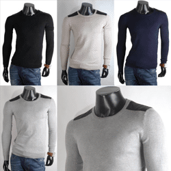 Herren Pullover Langarm Shirts Oberteil
