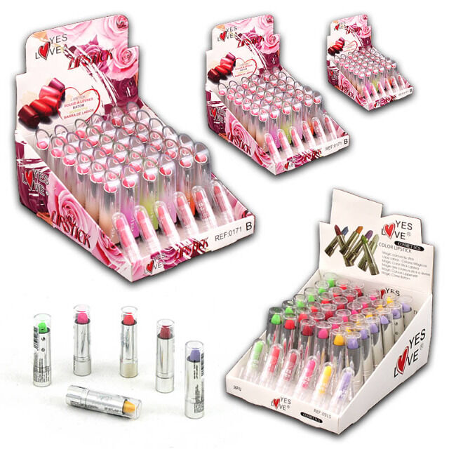 Damen Lippenstifte Lipgloss Make-up Schminke Farbmix