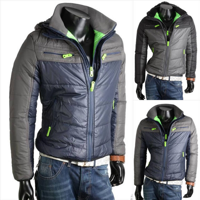 Herren Herbst Winter Jacken Oberteil Stepp