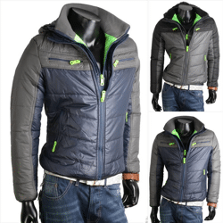 Herren Herbst Winter Jacken Oberteil Stepp