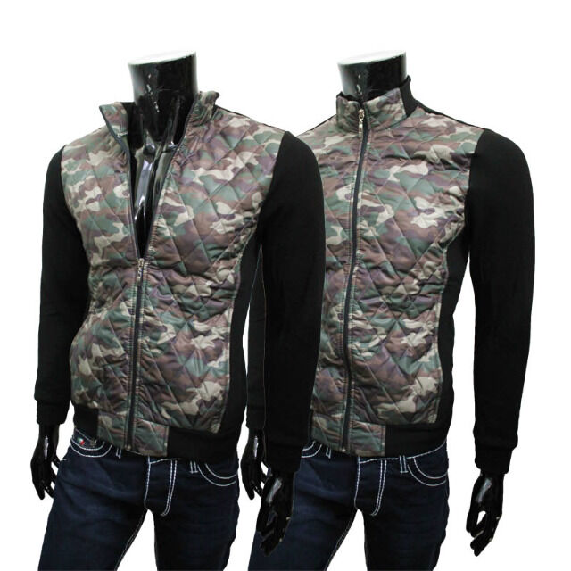 Herren Jacken Pullover Hoodie Army Look