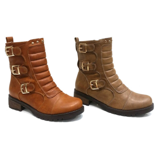 Damen Herbst Winter Stiefel Schuhe Boots