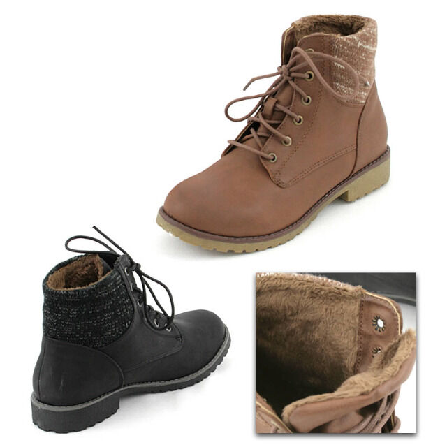 Damen Herbst Winter Stiefel Schuhe Boots