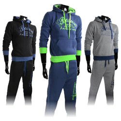 Jogging Freizeit Sport Anzüge Unisex Jogger