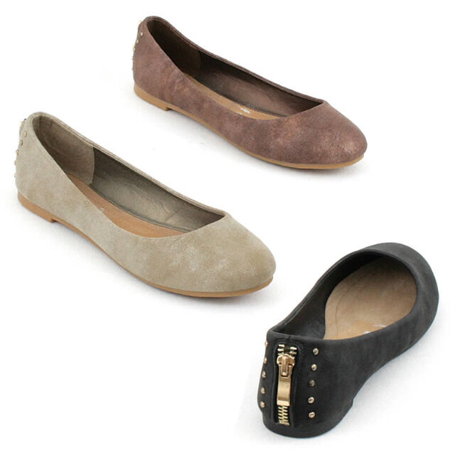 Damen Slipper Halbschuhe Ballerina Sommer