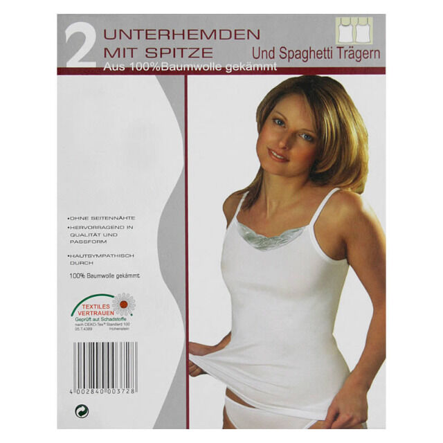 Damen Unterhemden Unterwäsche Baumwolle Negligees