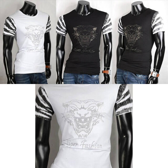 Herren Sommer Freizeit T-Shirts Oberteile Motiv