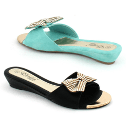 Damen Sommer Sandalen Slipper Schuhe