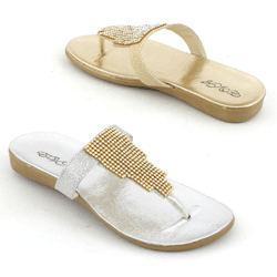 Damen Sommer Sandalen Slipper Schuhe