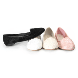 Damen Slipper Halbschuhe Ballerina Schuhe
