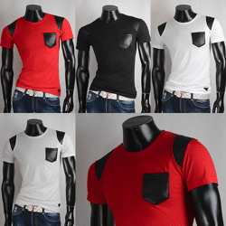 Men's leisure sports summer T-shirts tops