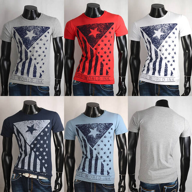 Herren Freizeit Sport Sommer T-Shirts Oberteile