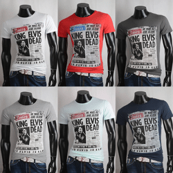 Men's leisure sports summer T-shirts tops