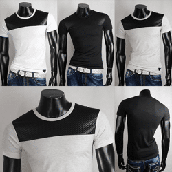 Men's leisure sports summer T-shirts tops