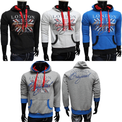 Men's leisure sport sweater long sleeve shirts