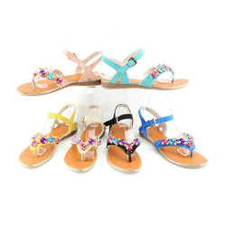 Damen Sommer Sandalen Slipper Schuhe